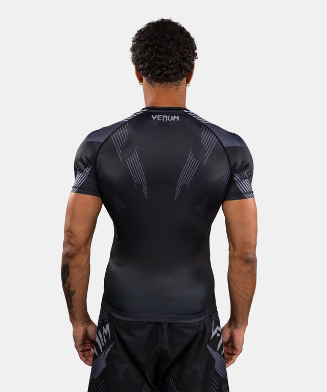 Venum Rashguard No-Gi 6.0 Korte Mouwen - Zwart/Grijs