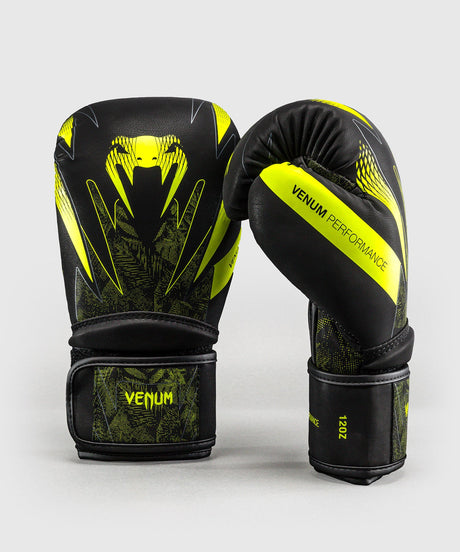 Venum Impact Amazonia Reborn Boxing Gloves – Black/Green