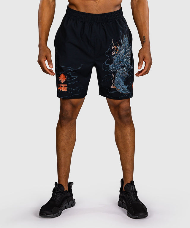 Venum Träningsshorts Thunder Dragon – Svart/Grå/Koppar