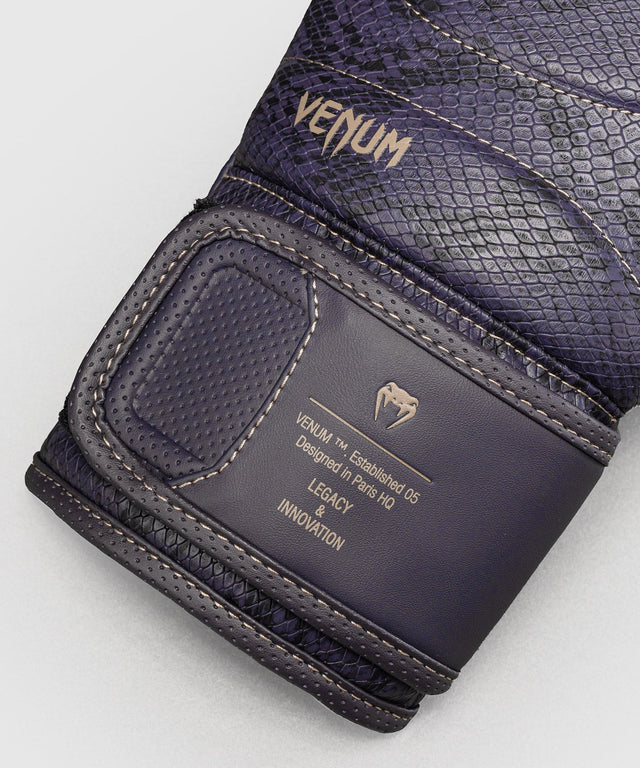 Venum Boxhandschuhe Impact Evo Scales – Dunkelviolett