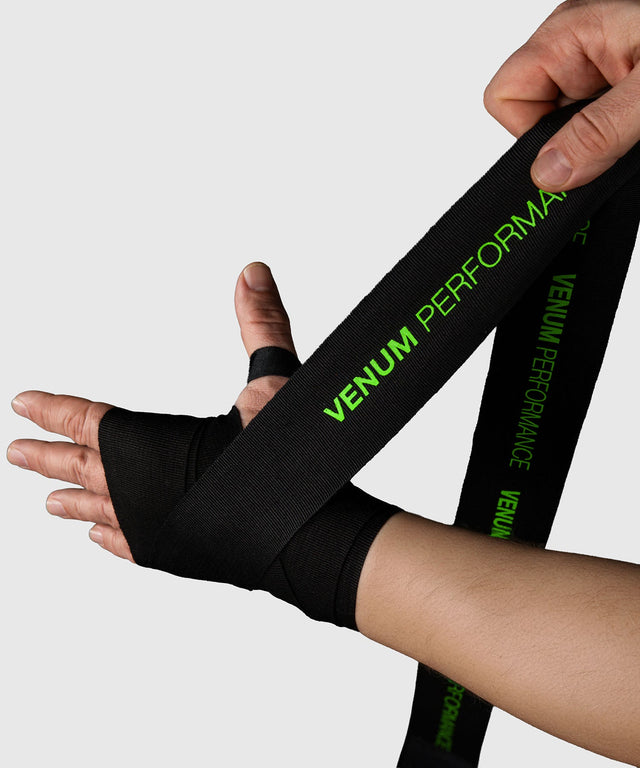Bende da boxe Venum Kontact Evo Amazonia Reborn – Nero/Verde