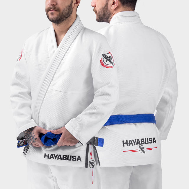 Kimono de BJJ Hayabusa Valor Lightweight – Blanc