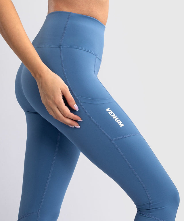 Venum Leggings Essential Performance Kvinder - Stormblå