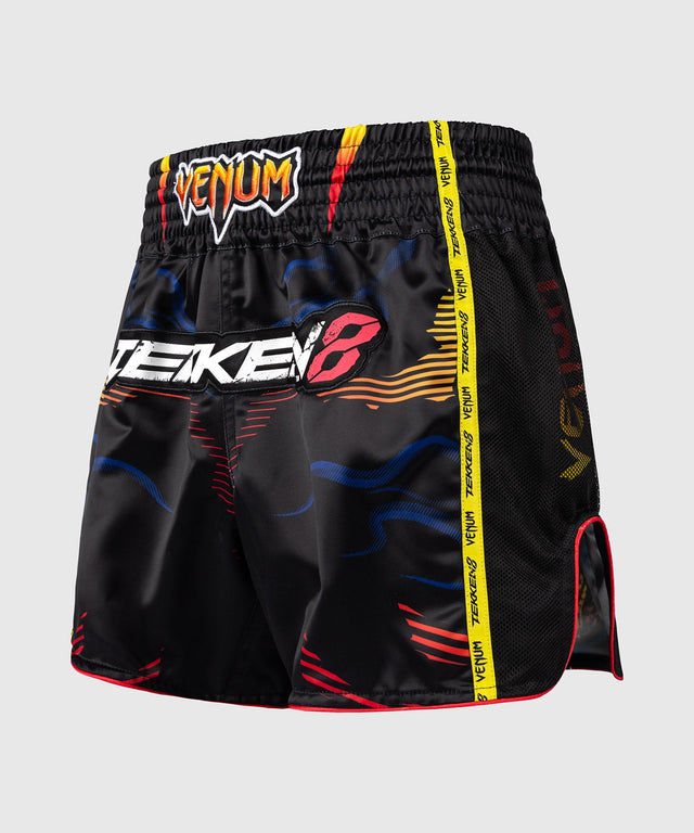 Venum Muay Thai shorts TEKKEN 8 Yoshimitsu - Sort/Orange - foto 2