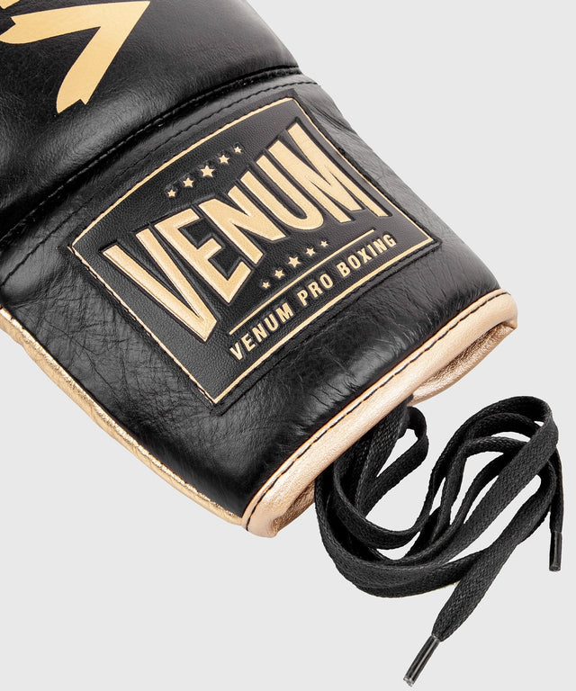 Gants de boxe Venum Hammer – Noir/Or