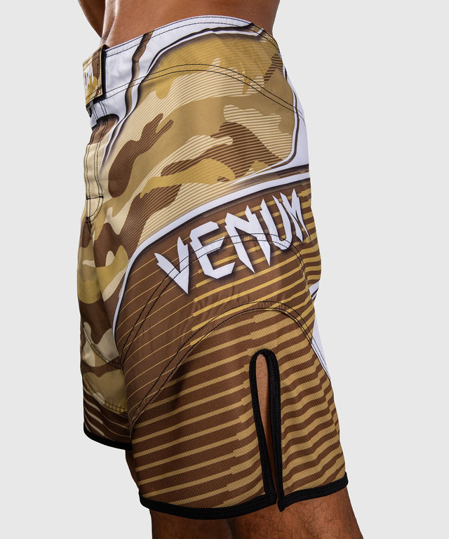 Venum MMA-Shorts Camo Hero – Hellbeige/Braun