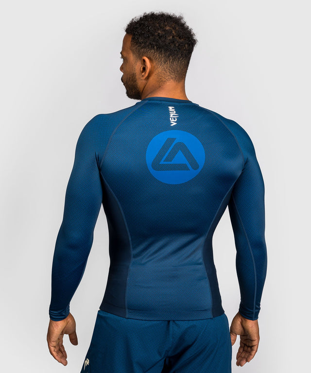 Rashguard Venum x Roger Gracie Academy Mangas Largas – Azul