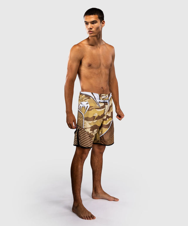 Venum MMA-Shorts Camo Hero – Hellbeige/Braun