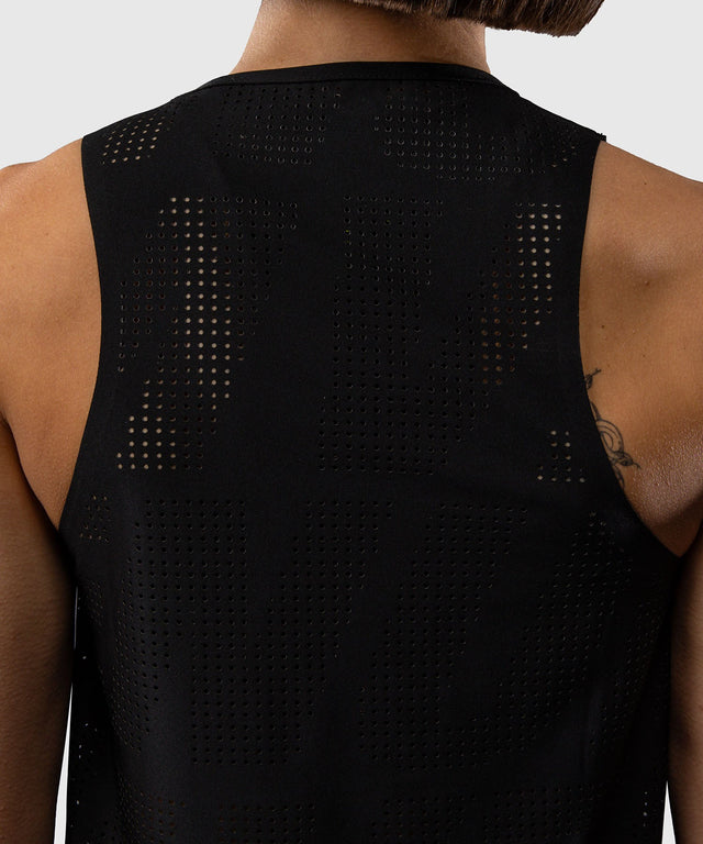 Dámské tílko Venum Lazer Dry Tech – Černé/Žluté