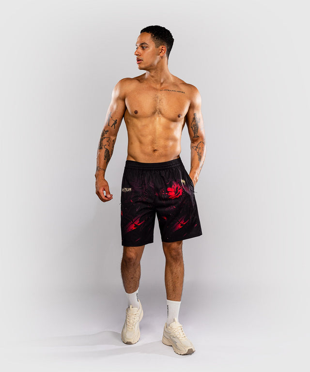Venum Trainingsshorts x Jujutsu Kaisen Itadori – Schwarz/Rot