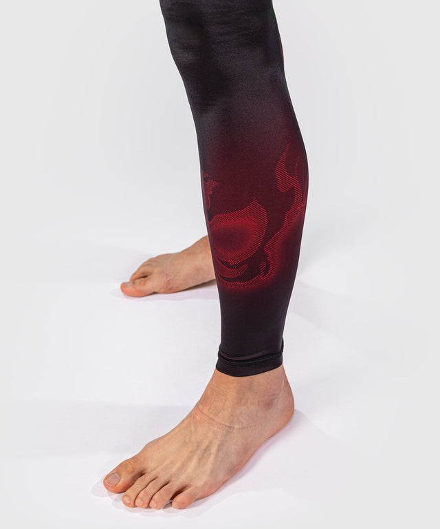 Shorts de compression Venum Spectre – Noir/Rouge
