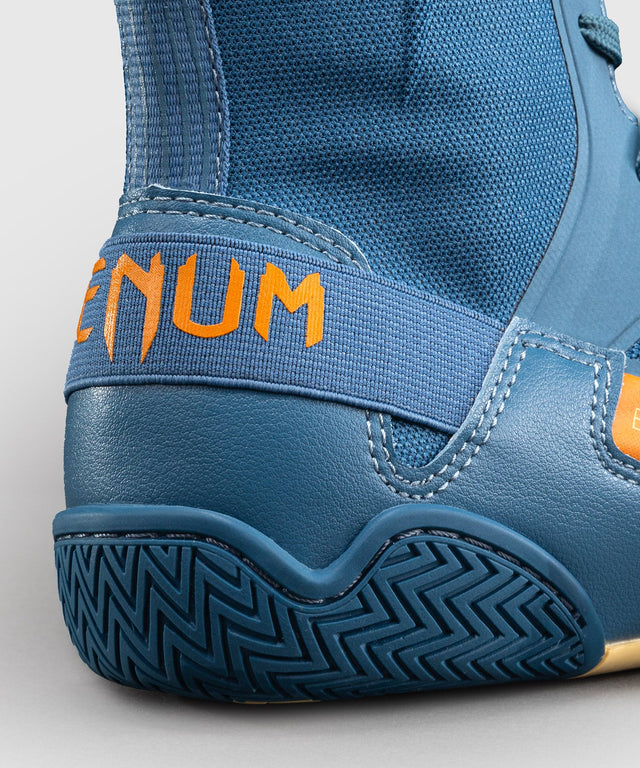 Venum Botas de boxe Elite Neo – Azul-aço/Laranja