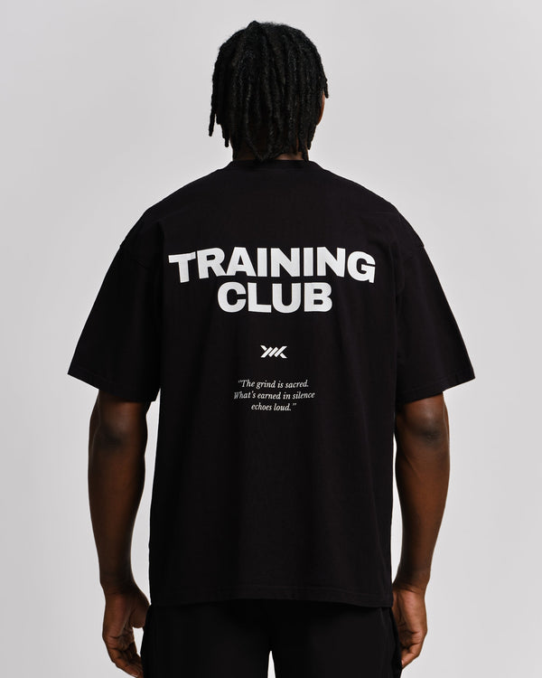 Caged T-Shirt Training Club - Zwart
