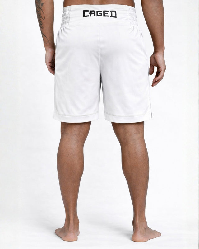 Caged Boxhosen Classic – Weiß