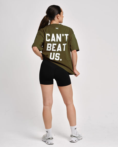 T-shirt Caged CBU – Kaki Vert Femme