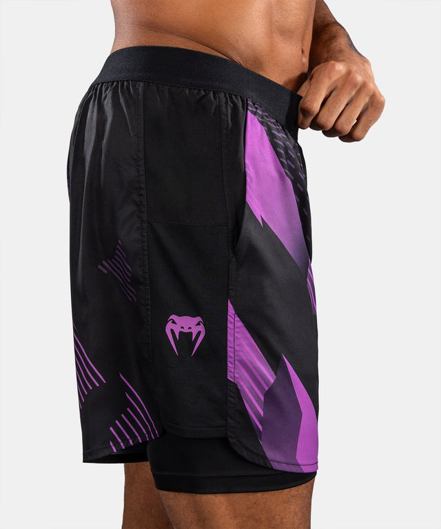 Shorts de compression Venum No-Gi 6.0 – Noir/Violet