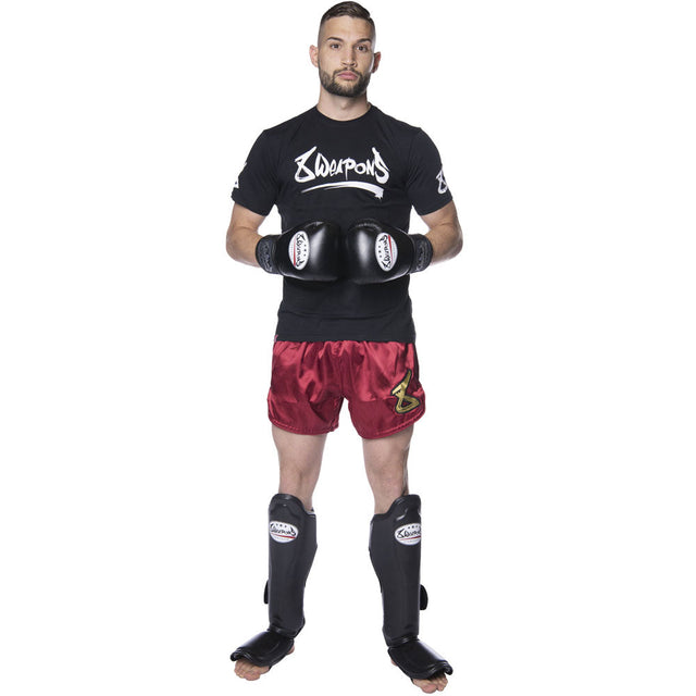 8 WEAPONS Muay-Thai-Shorts Strike – Bordeaux