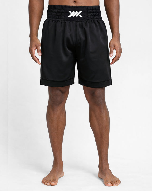 Pantaloncini da boxe Caged Classic – Nero