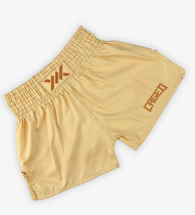 Shorts de Muay Thai Caged Classic – Peach femme
