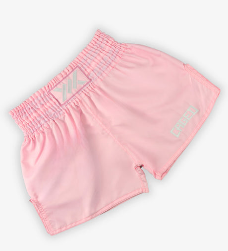 Pantaloncini Muay Thai Caged Classics – Rosa Baby donna