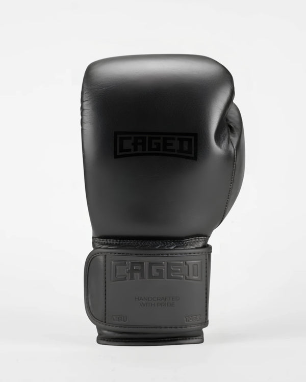 Mănuși de box Caged X Series – Negru/Negru