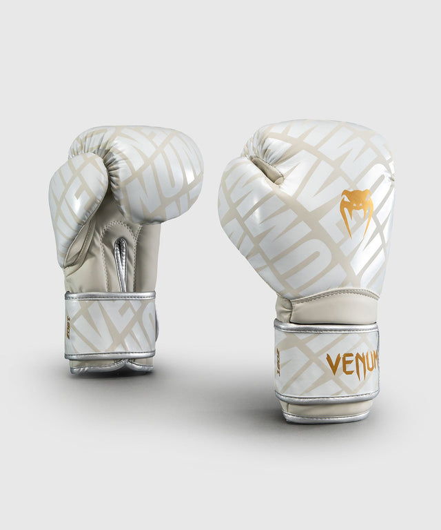 Mănuși de box Venum Contender 1.5 XT – Crem/Auriu