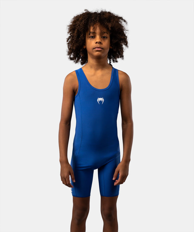 Venum Challenger Wrestling Singlet Kids – Blue