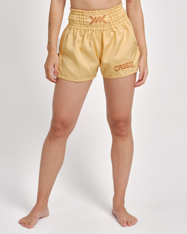 Pantaloncini Muay Thai Caged Classic – Pesca