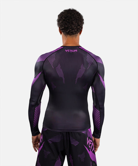 Venum Rashguard No-Gi 6.0 Långärmad – Svart/Lila