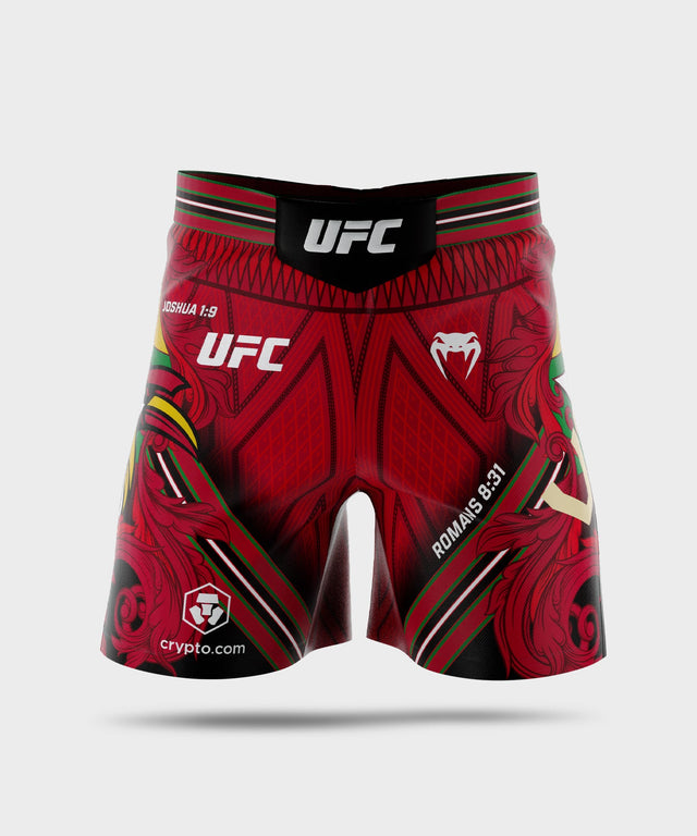 Spodenki MMA Venum UFC Adrenaline Unrivaled Josh Van – Czerwone