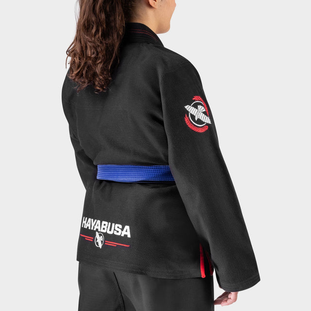 Hayabusa BJJ-gi Valor Lightweight til kvinder - Sort