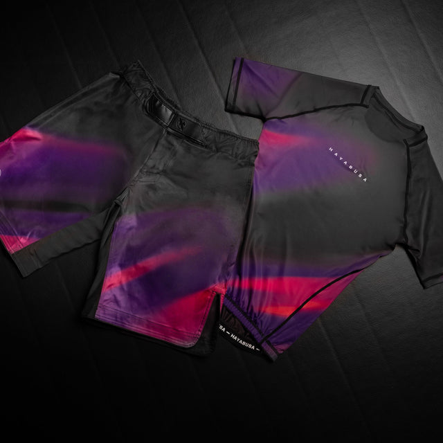 Calções de MMA Hayabusa Apex Nova – Roxo