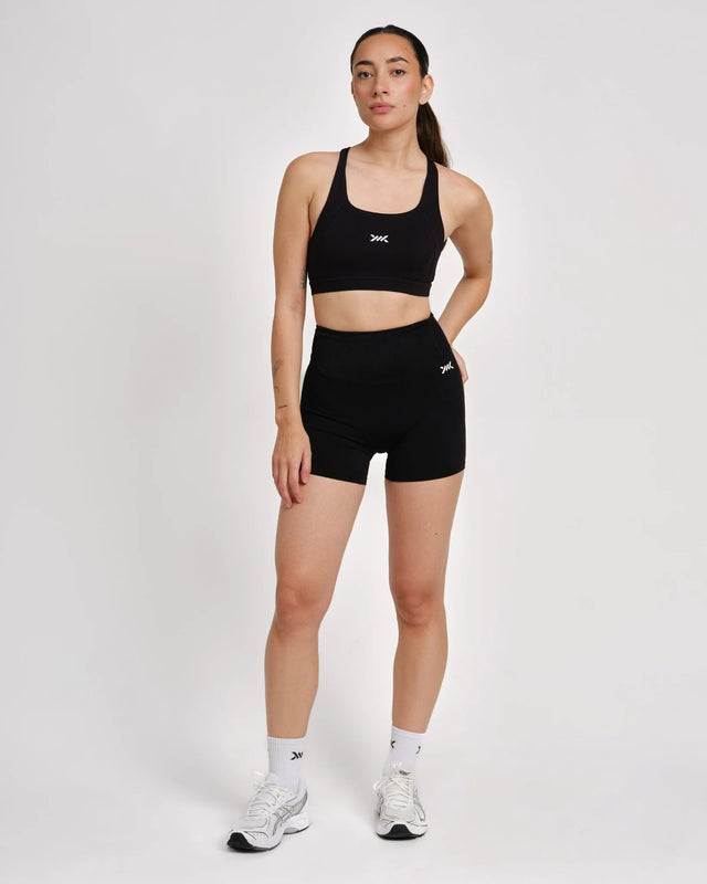 Caged Essential shorts - Zwart