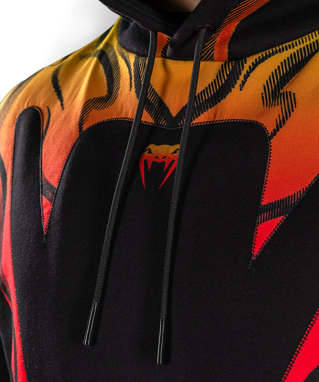 Venum Hoodie TEKKEN 8 Pullover Yoshimitsu - Sort/Orange - foto 5
