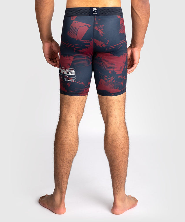 Venum UFC MMA-shorts Zenith – Marineblå/Bordeaux/Sølv