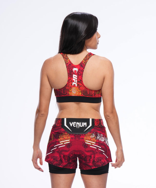 Biustonosz sportowy Venum UFC Unrivaled Zhang Weili – Czerwony