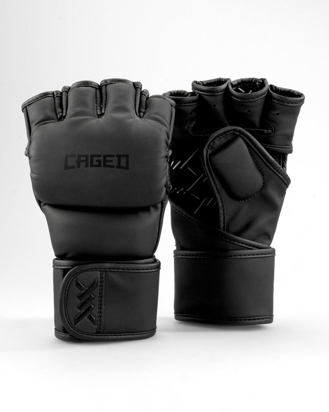 Guanti MMA Caged Shadow – Nero opaco