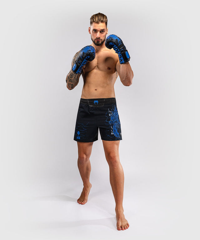 Venum MMA-shorts Thunder Dragon – Sort/Kongeblå