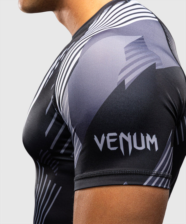 Rashguard Venum No-Gi 6.0 Manches Courtes – Noir/Blanc