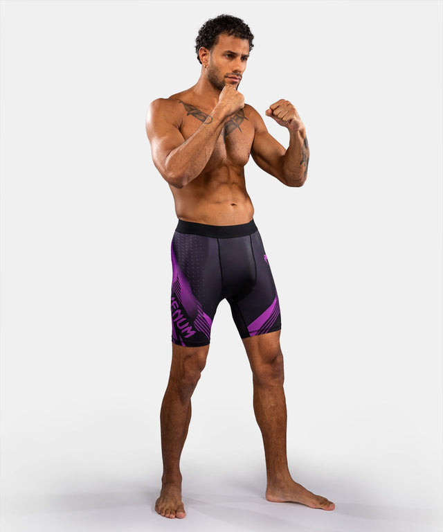 Venum Kompressionsshorts No-Gi 6.0 – Sort/Lilla