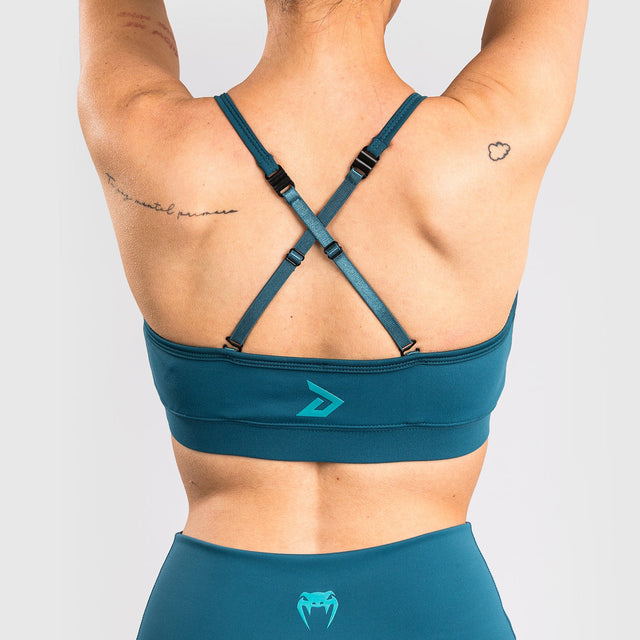 Reggiseno sportivo Venum x Demi Donna – Blu azzurro