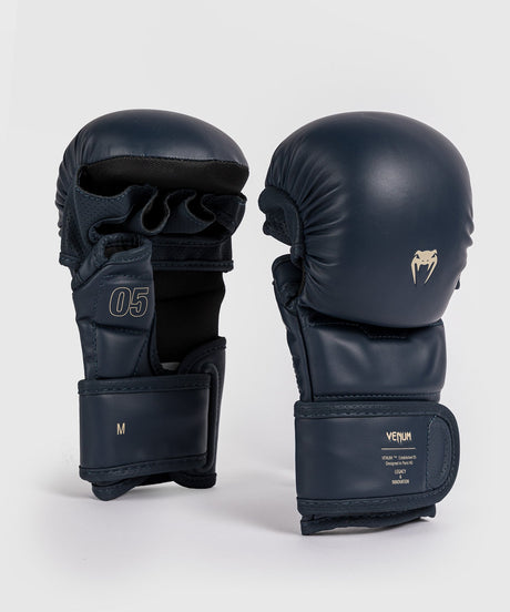 Rękawice MMA Venum Impact Evo – Niebieskie