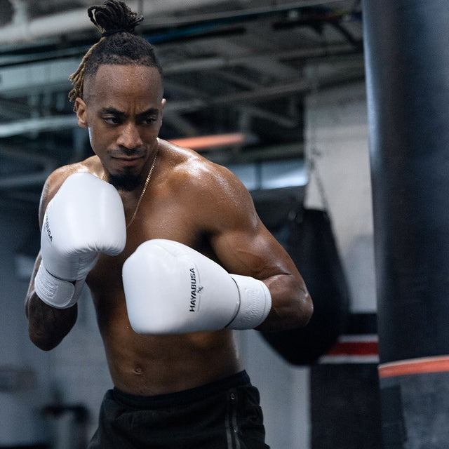 Luvas de boxe Hayabusa Pro – Branco