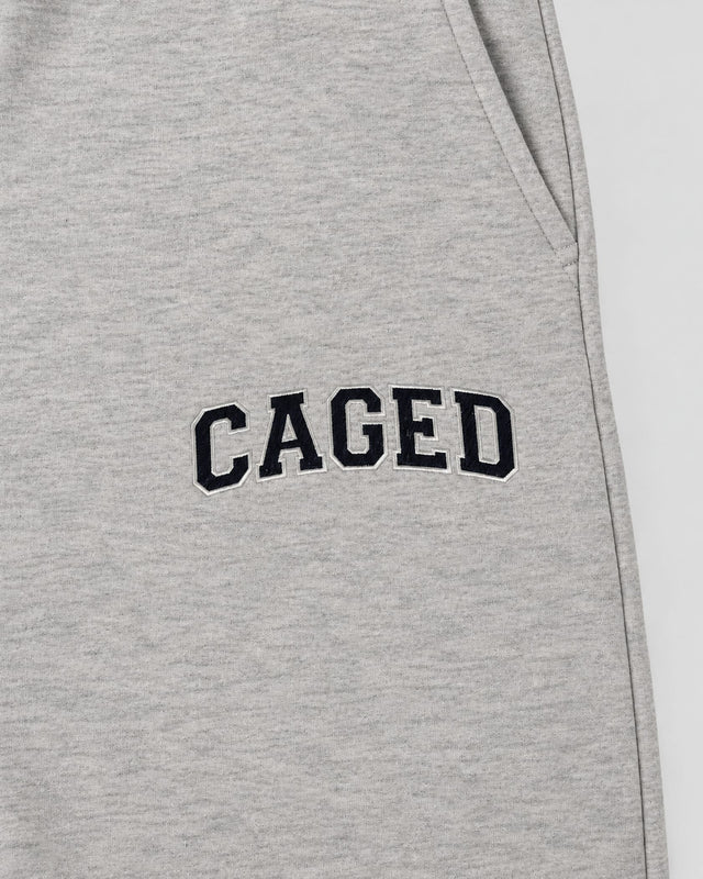 Pantaloni da jogging Caged Varsity – Grigio Melange