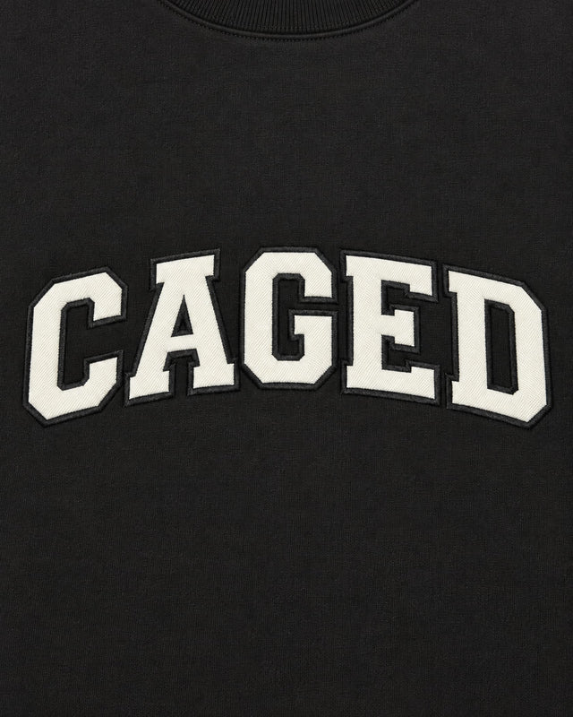 Caged Sweater Varsity – Preto