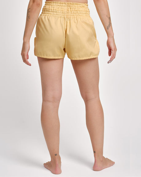 Muay Thai trenky Caged Classic – Peach Dámské