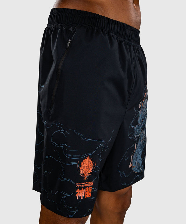 Venum Träningsshorts Thunder Dragon – Svart/Grå/Koppar