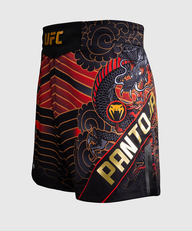 MMA trenky Venum UFC Unrivaled Alexandre Pantoja – Červené