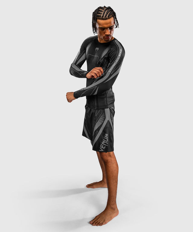 Venum Rashguard Amazonia Reborn Lange Mouwen - Zwart/Grijs