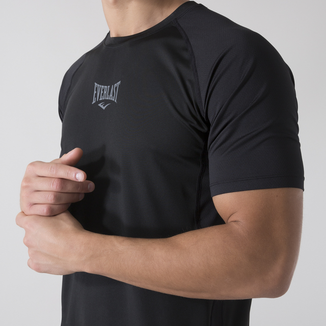 T-shirt de compressão Everlast – Preto